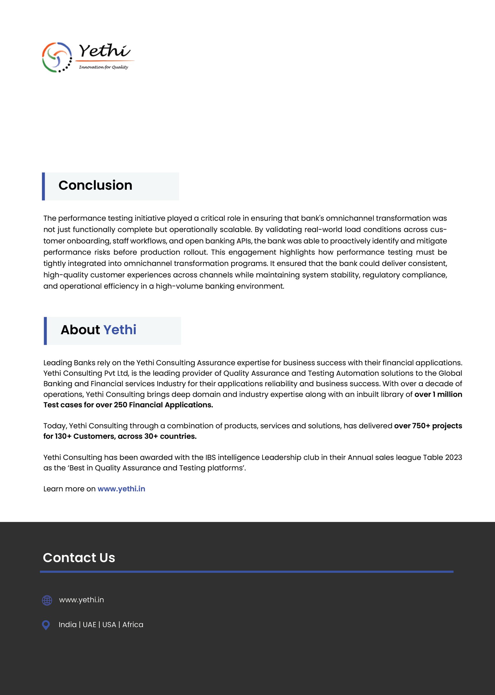 A Leading European Bank Scales Omnichannel Performance for Data Remediation & Open Banking - page 3